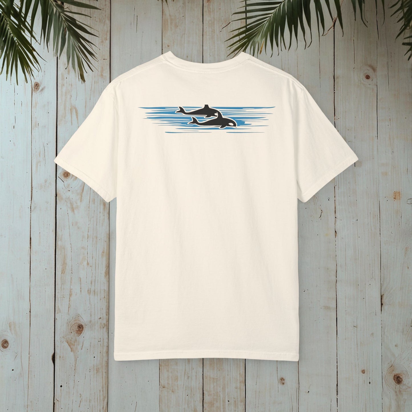 RESPECT THE LOCALS ORCAS GARMENT-DYED TEE