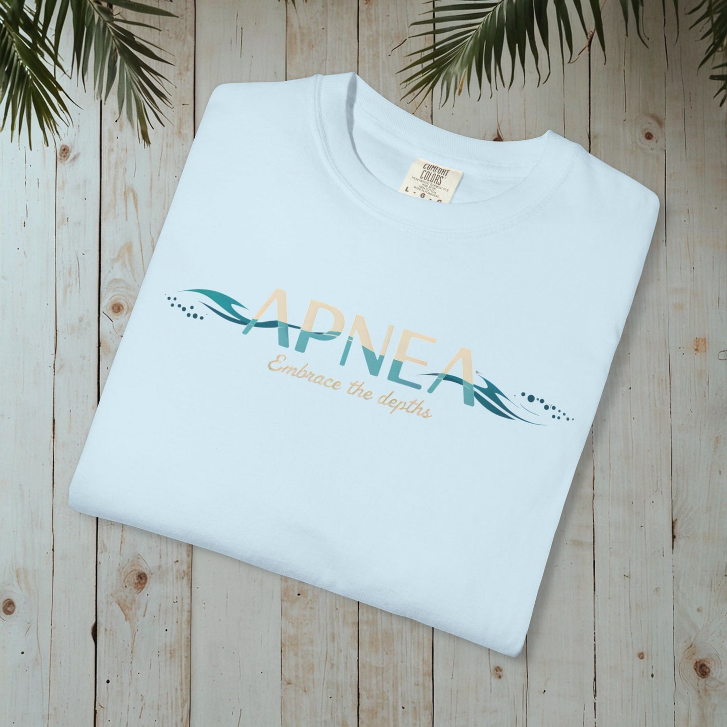 APNEA Embrace the Depths Wave GARMENT-DYED TEE