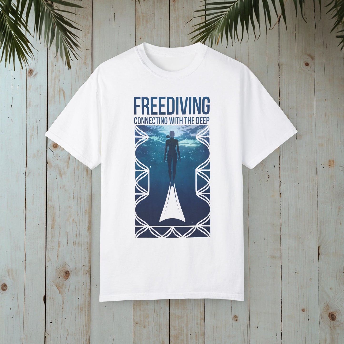 FREEDIVING CONNECTED RETRO GARMENT-DYED TEE