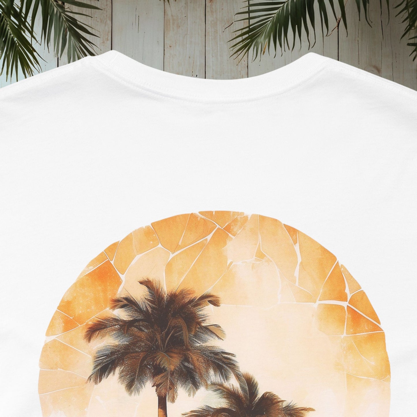 MOSAIC OCEAN PALM CLASSIC TEE