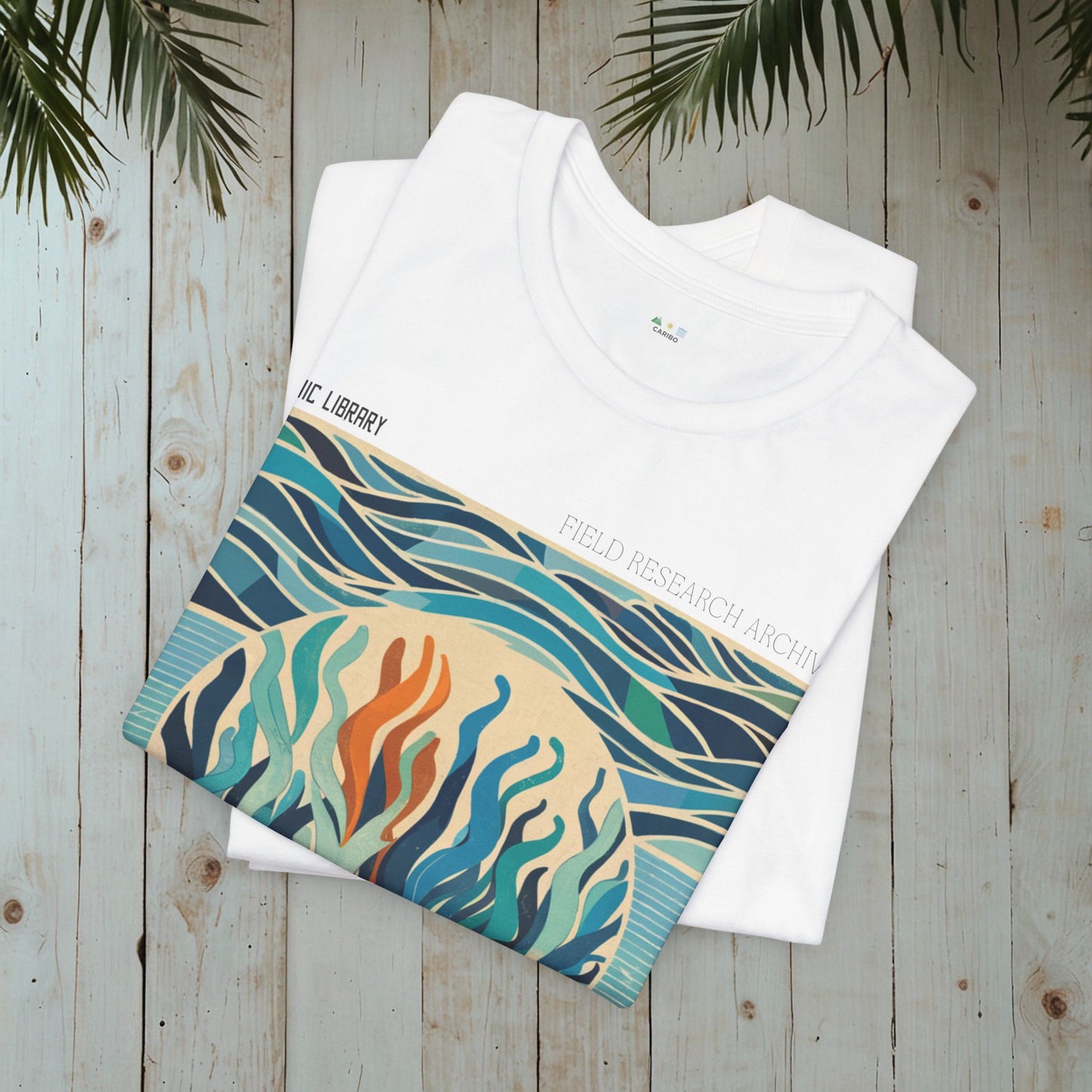 Oceanic Library Kelp Monterey Bay RETRO OCEAN CLASSIC TEE