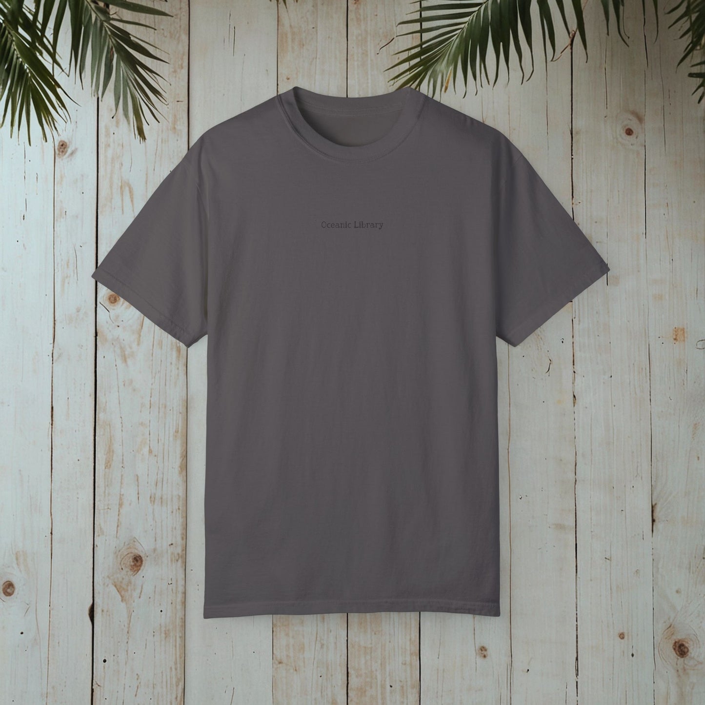 CERAMIC FISH SESSION OCEANIC LIBRARY GARMENT-DYED TEE