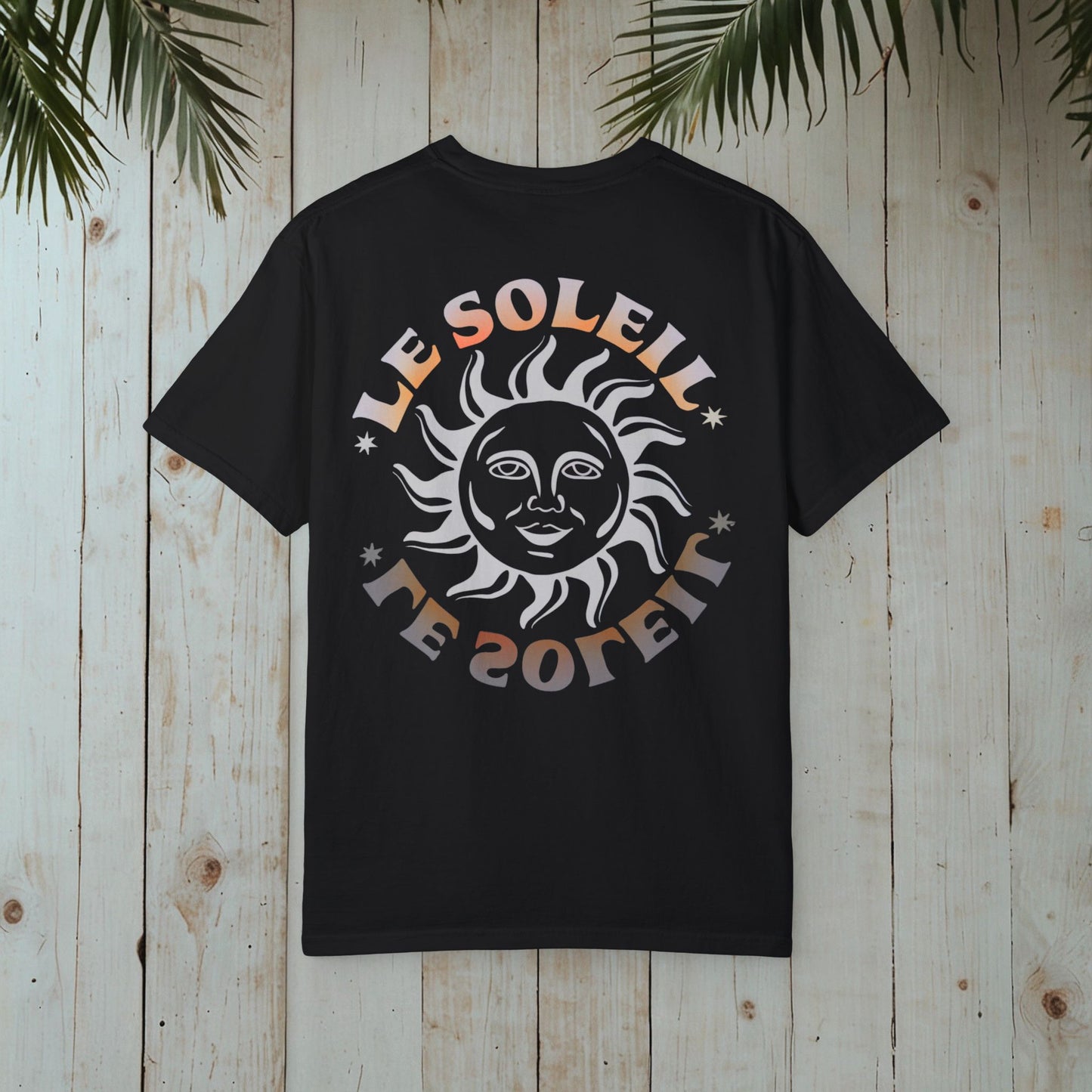 LE SOLEIL SUN GARMENT-DYED TEE
