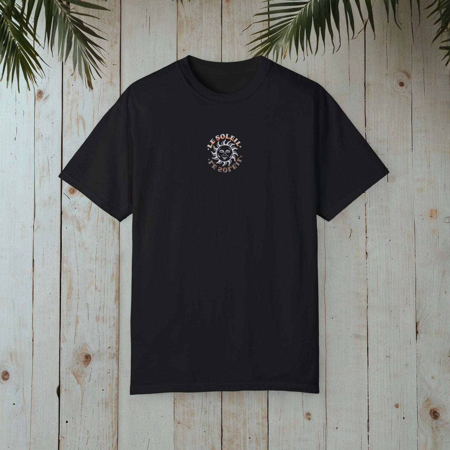 LE SOLEIL SUN GARMENT-DYED TEE