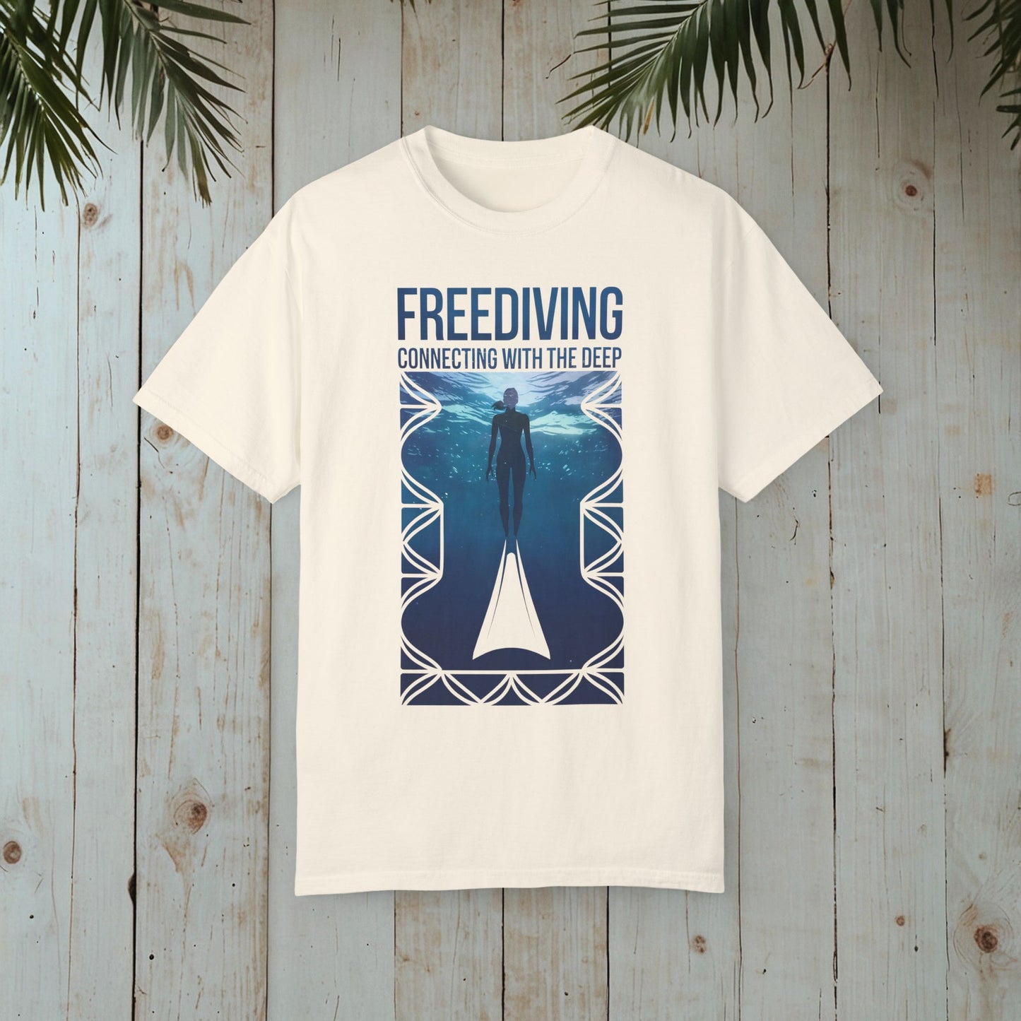 FREEDIVING CONNECTED RETRO GARMENT-DYED TEE
