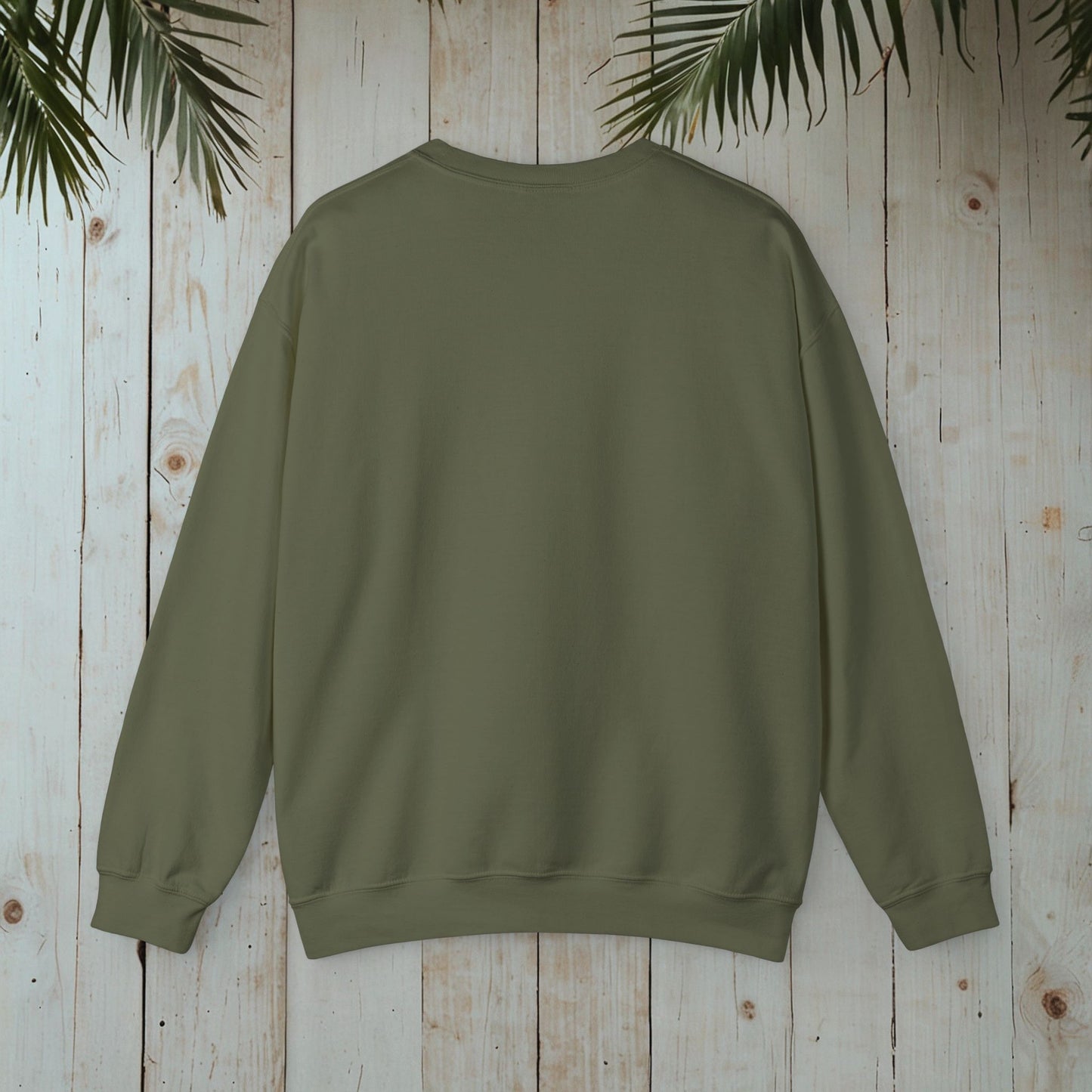 RESPECT THE LOCALS WOODBLOCK Heavy Blend™ Crewneck Sweatshirt