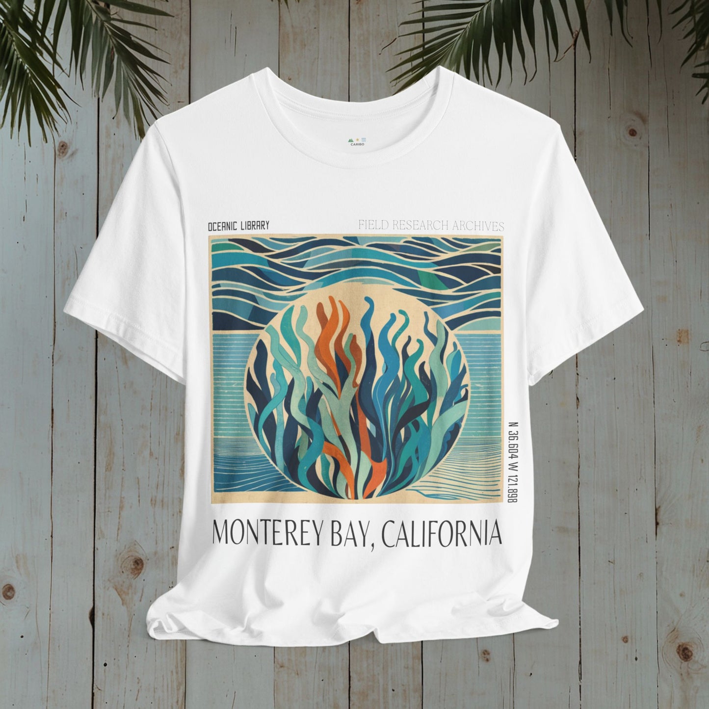 Oceanic Library Kelp Monterey Bay RETRO OCEAN CLASSIC TEE
