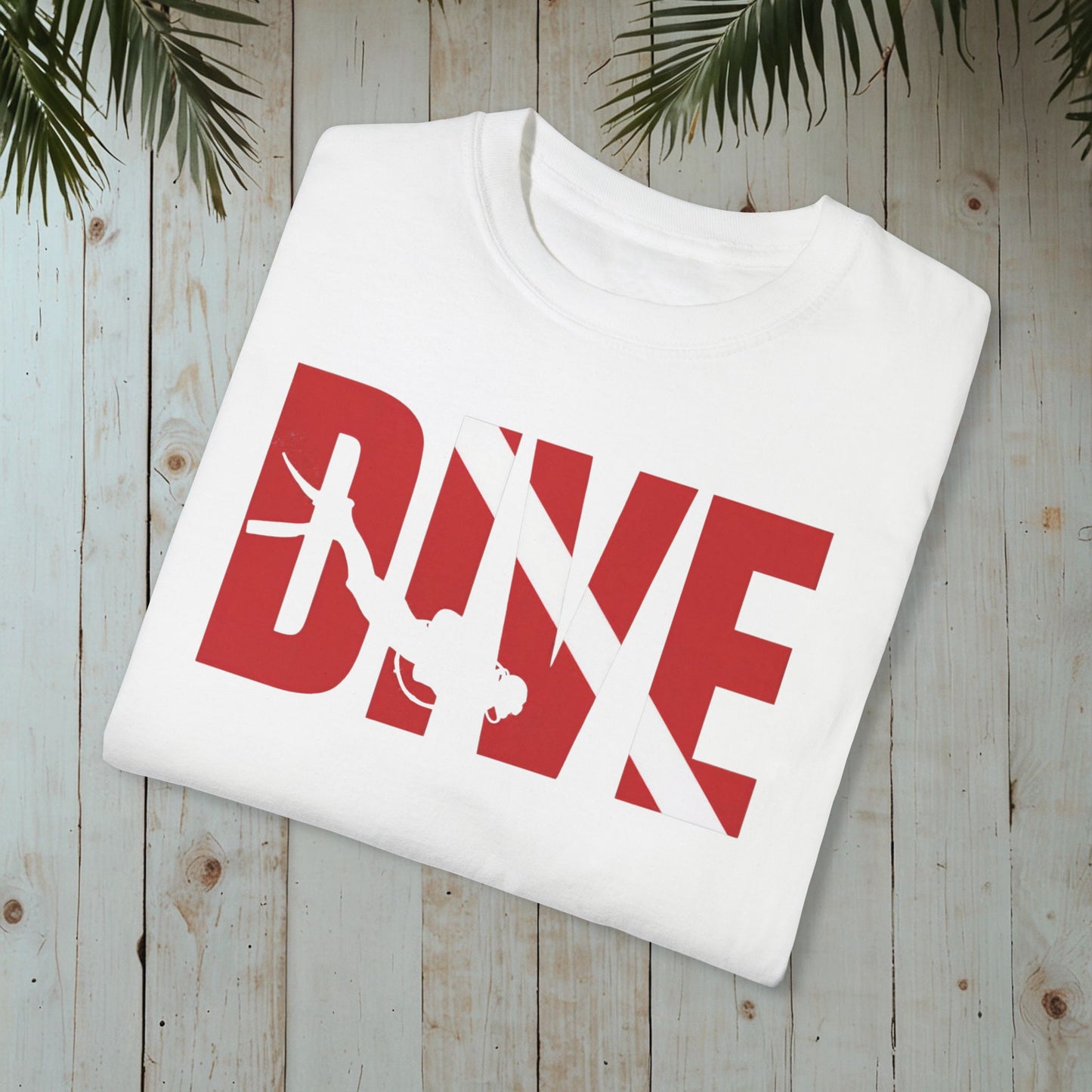 DIVER DOWN GARMENT-DYED TEE