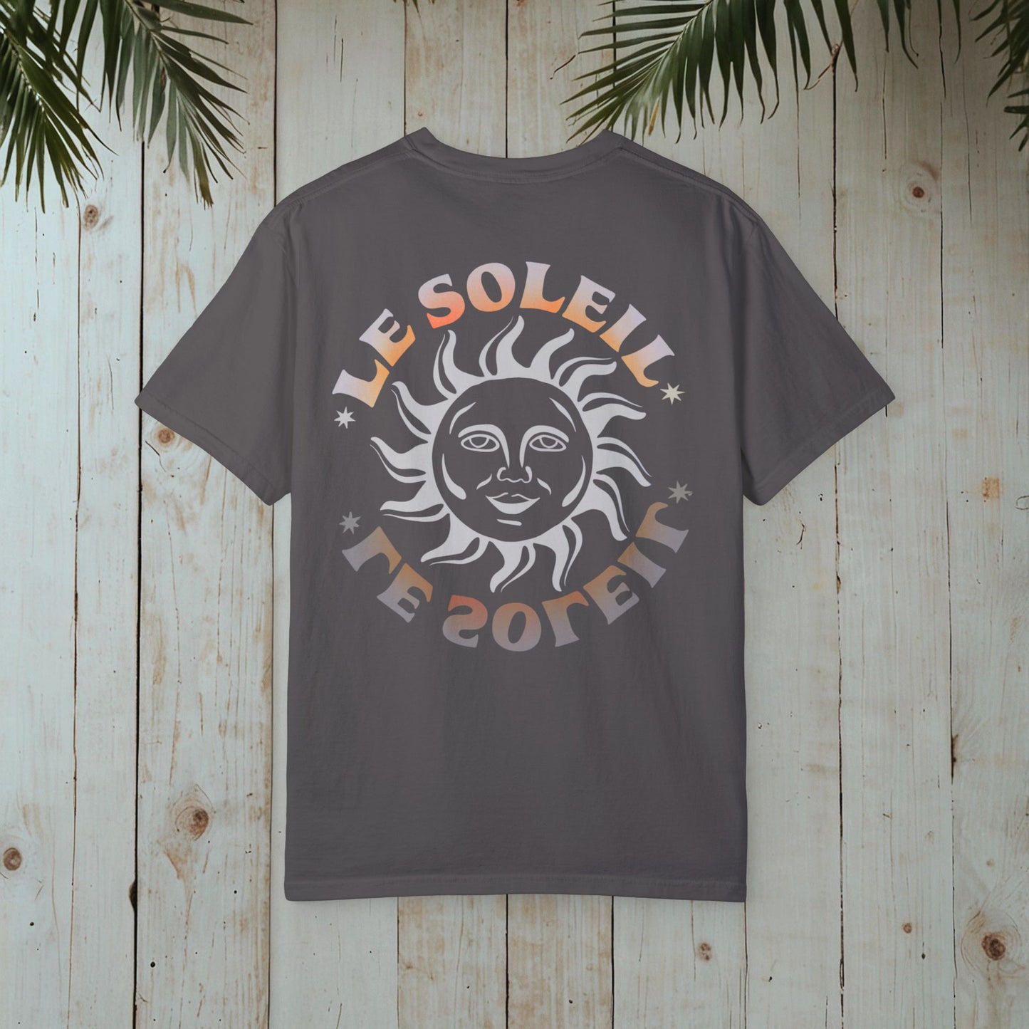 LE SOLEIL SUN GARMENT-DYED TEE