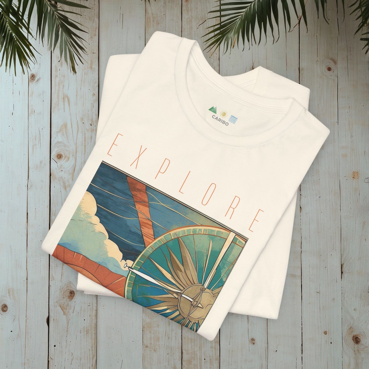EXPLORE THE DEPTHS DIVER DOWN COMPASS CLASSIC TEE