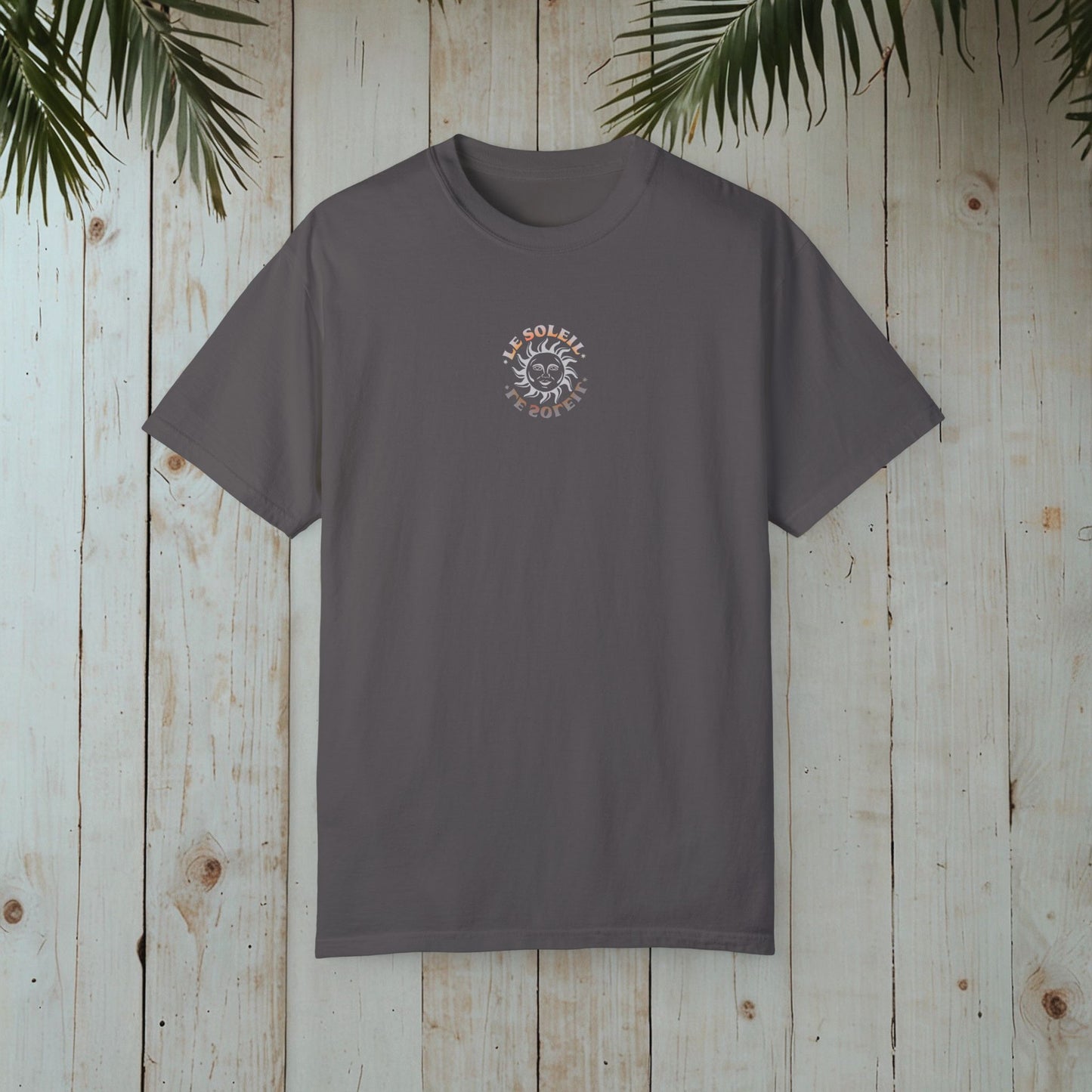 LE SOLEIL SUN GARMENT-DYED TEE