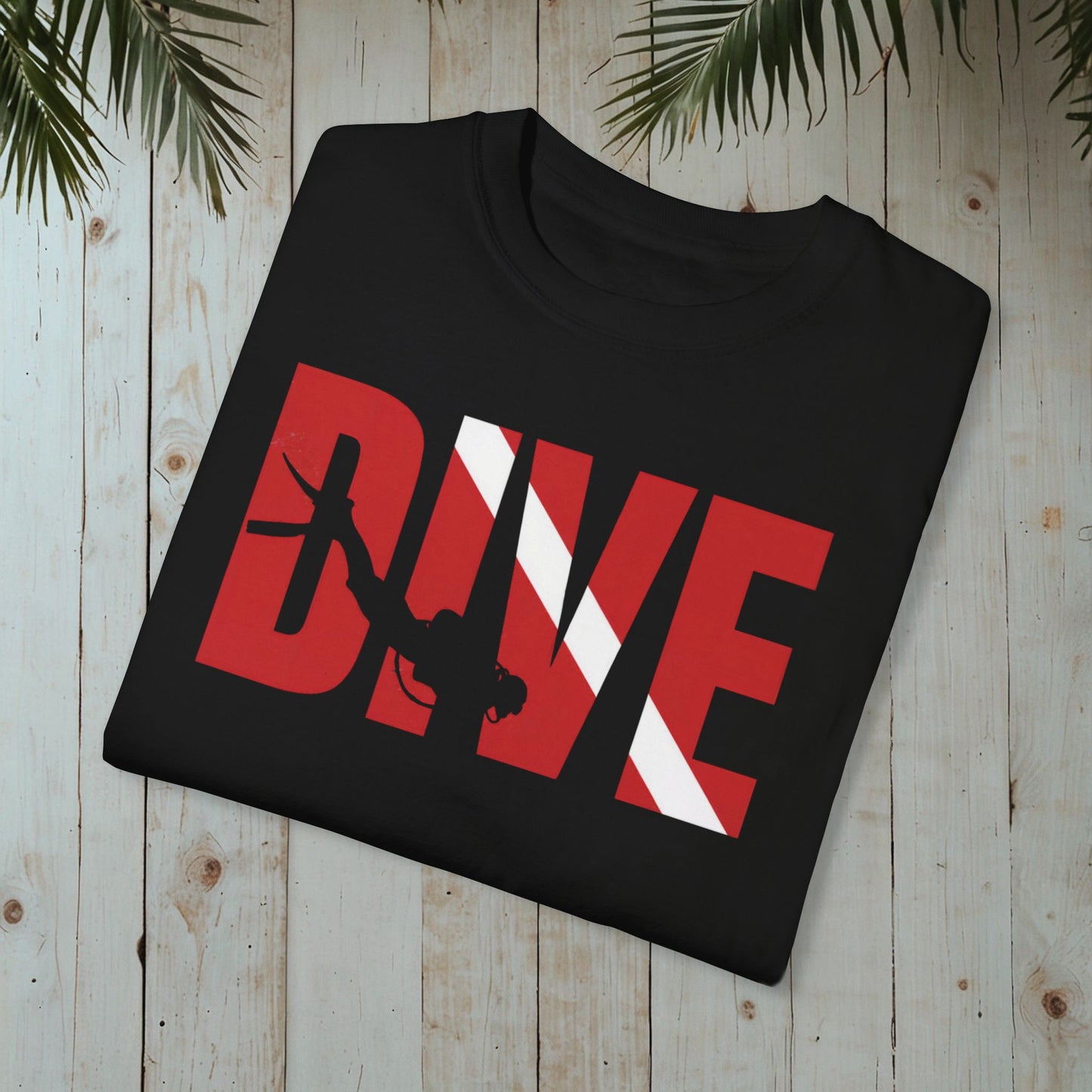 DIVER DOWN GARMENT-DYED TEE