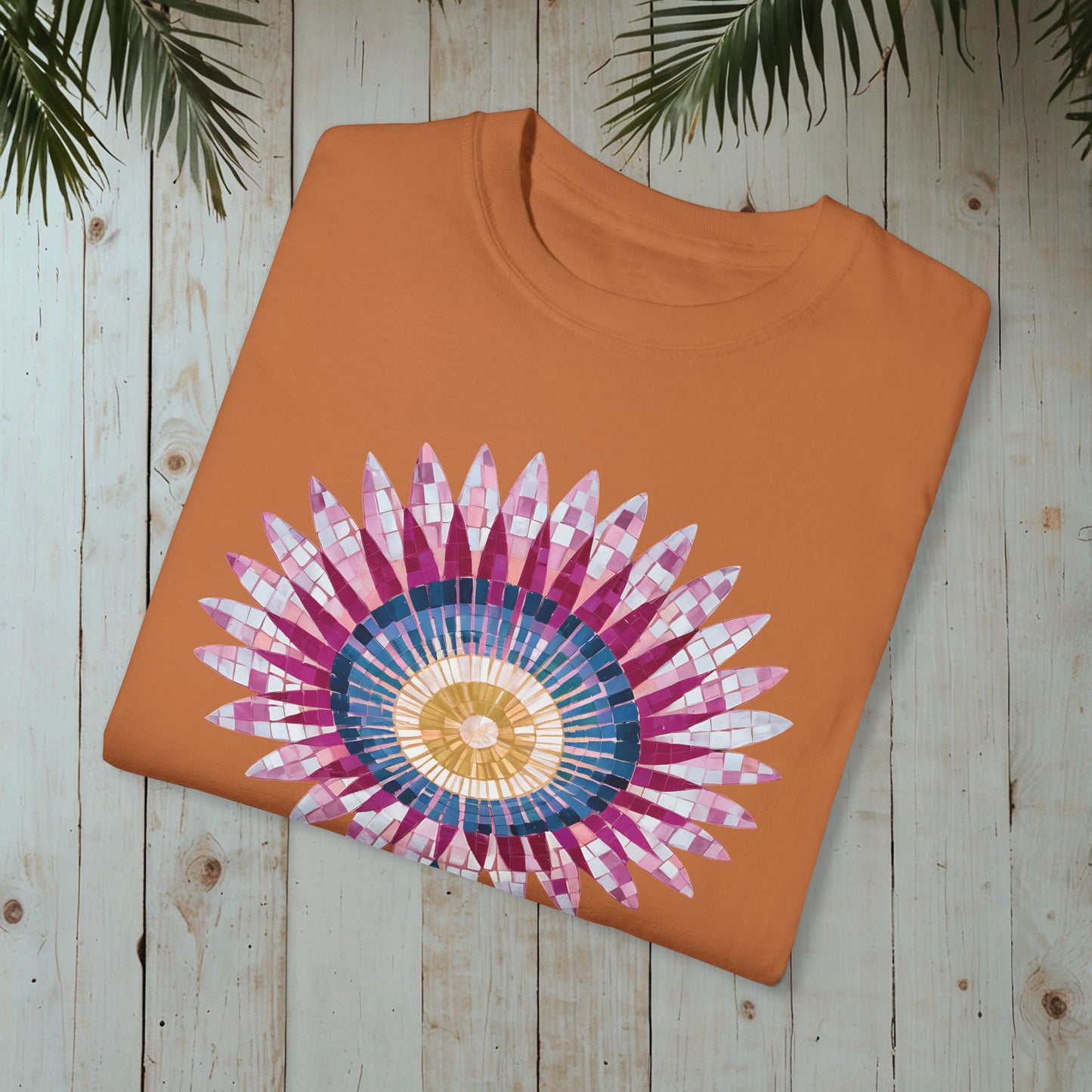 WATER LILY OCEANIC LIBRARY RETRO GARMENT-DYED TEE
