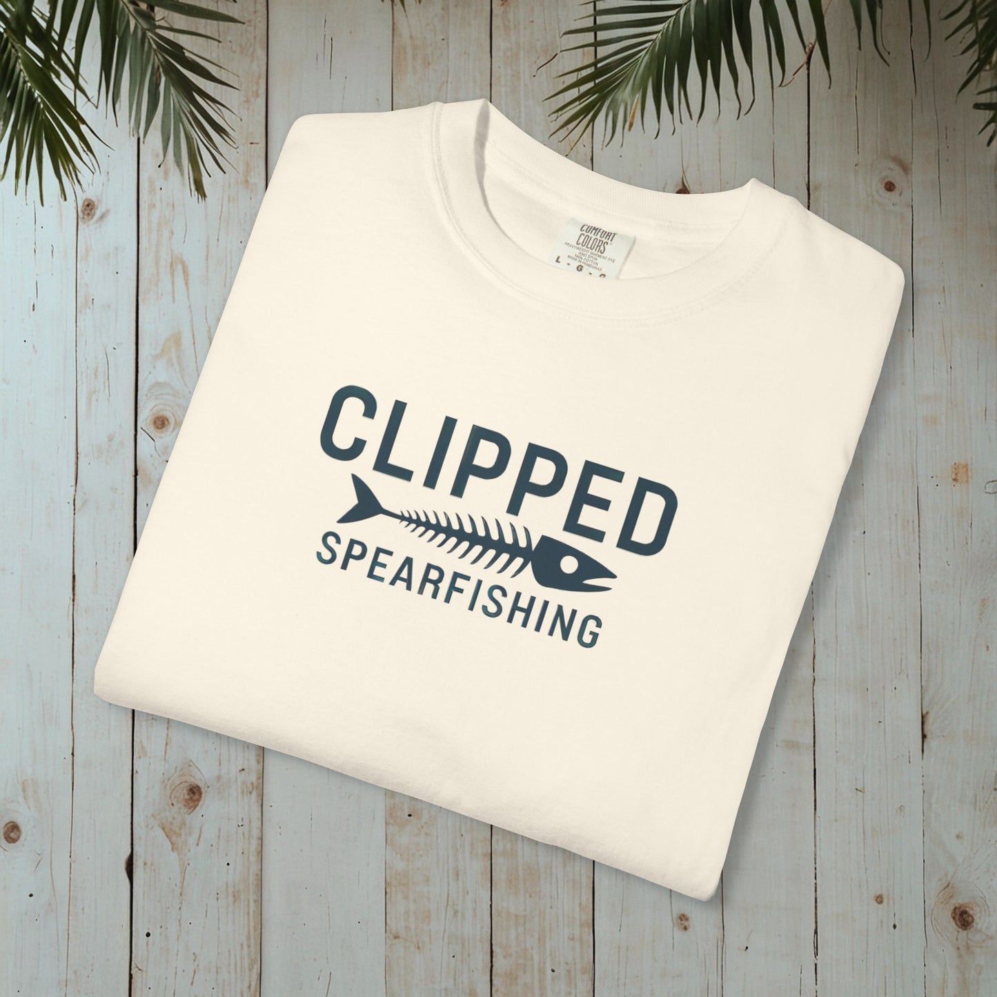 CLIPPED Spearfishing GARMENT-DYED TEEe