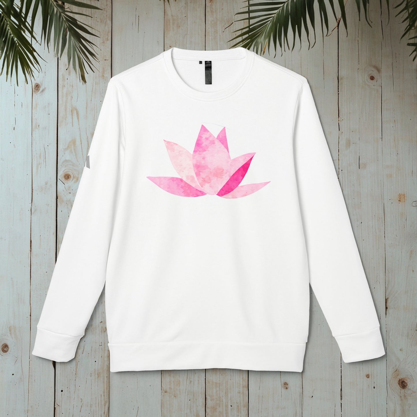 WATER LILY adidas® Unisex Fleece Crewneck Sweatshirt