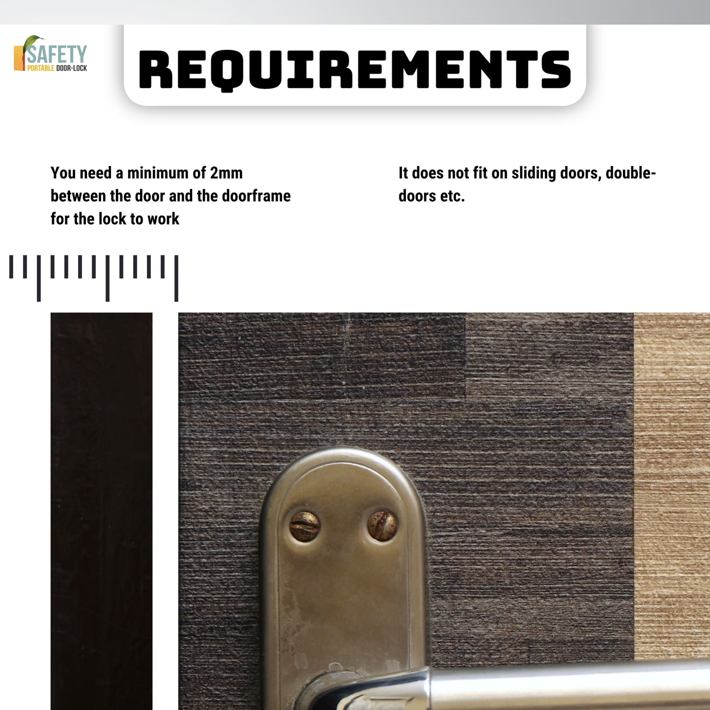 Portabel Door-Lock SET OF 3