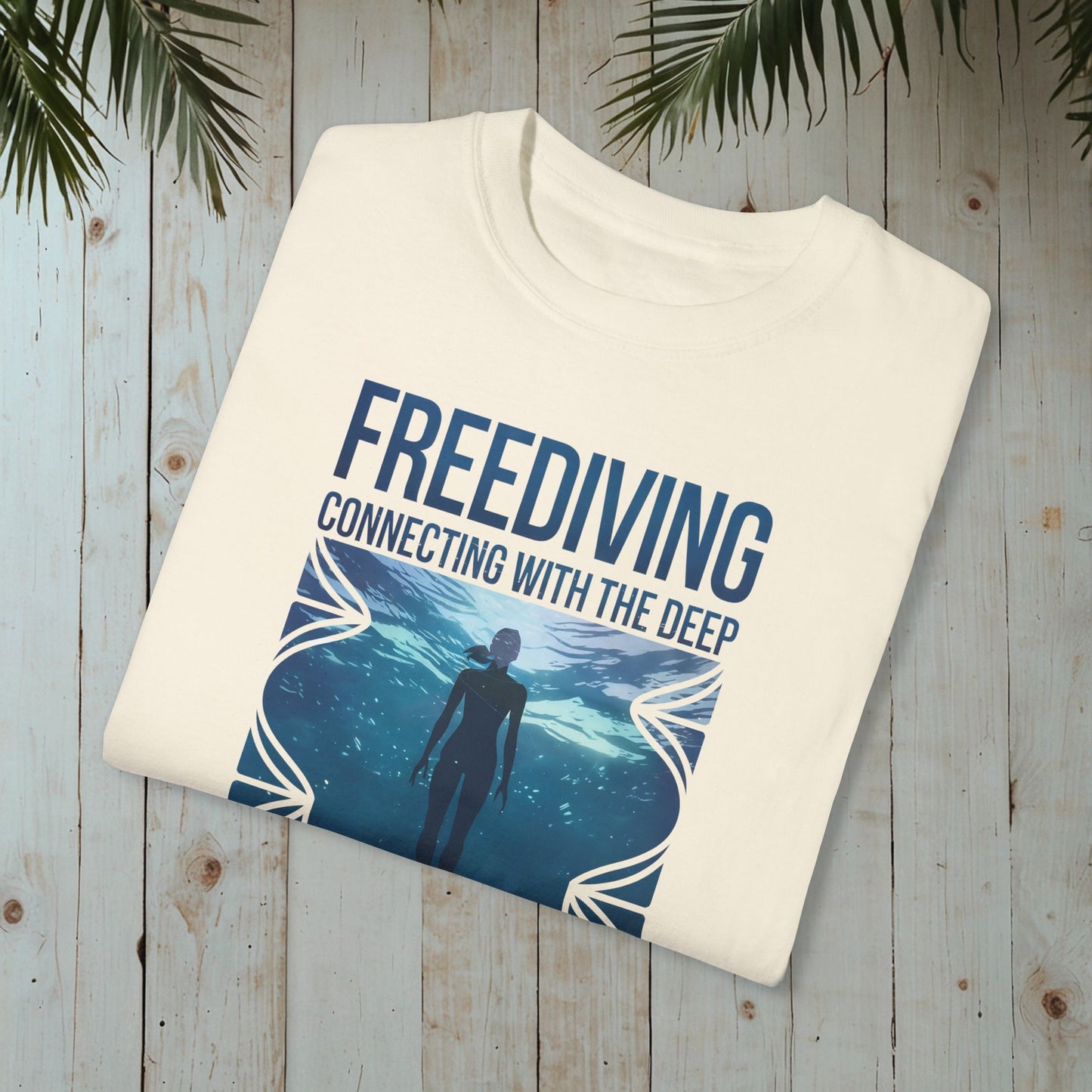 FREEDIVING CONNECTED RETRO GARMENT-DYED TEE