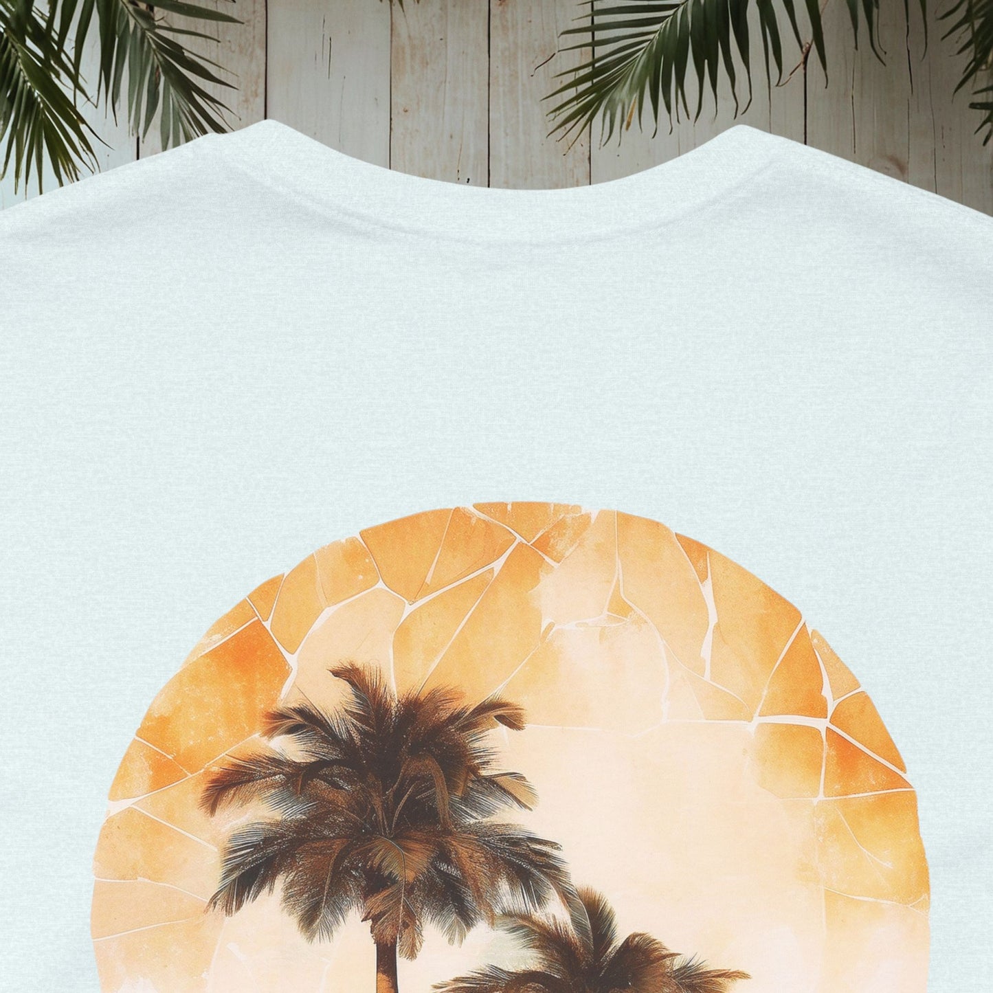 MOSAIC OCEAN PALM CLASSIC TEE
