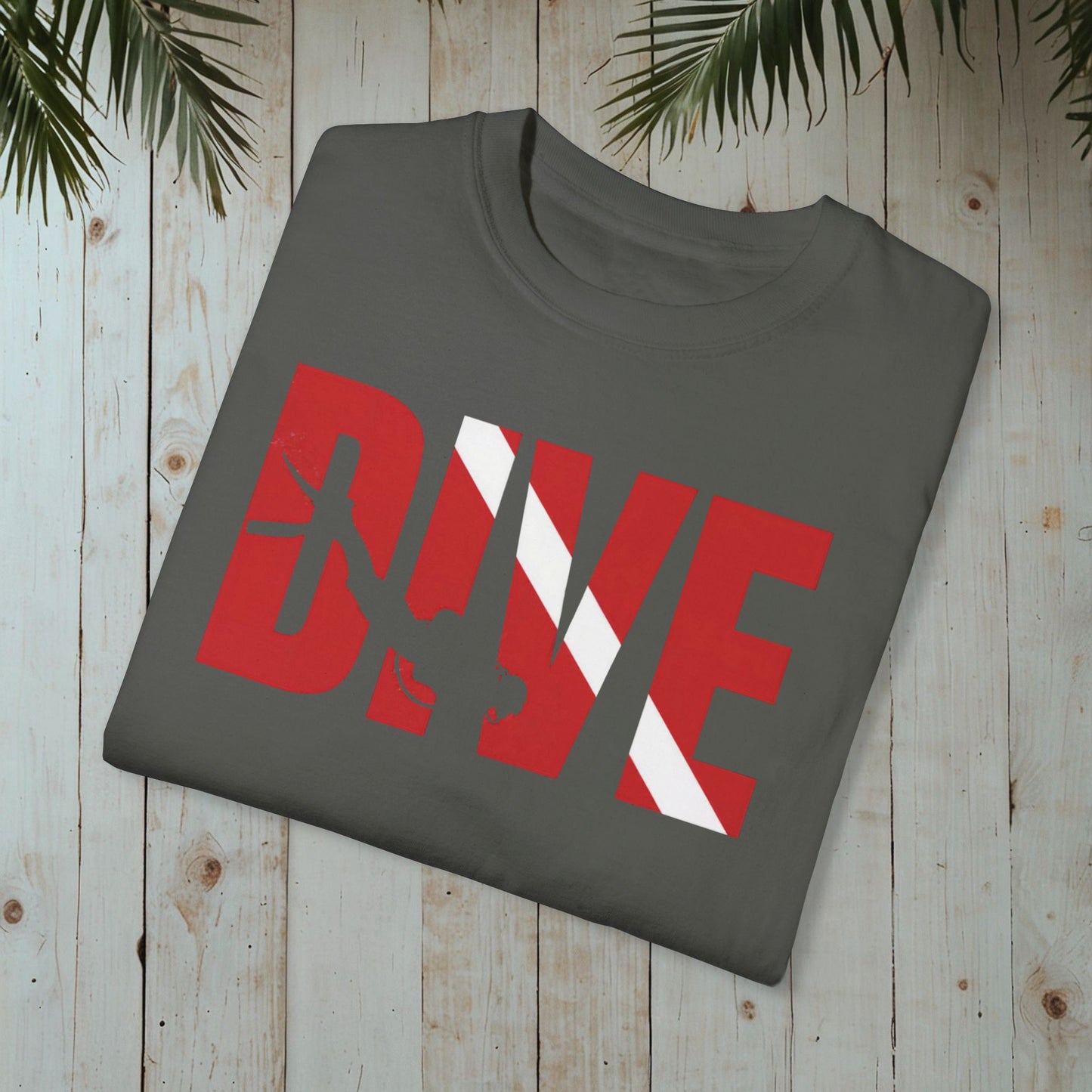 DIVER DOWN GARMENT-DYED TEE