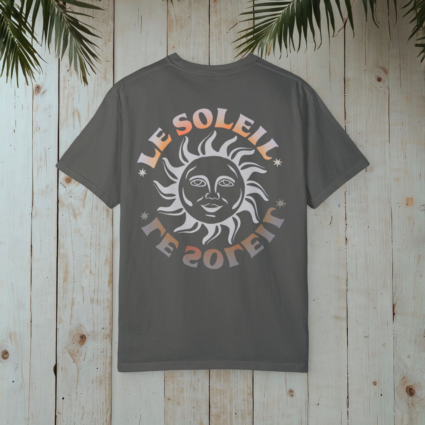 LE SOLEIL SUN GARMENT-DYED TEE