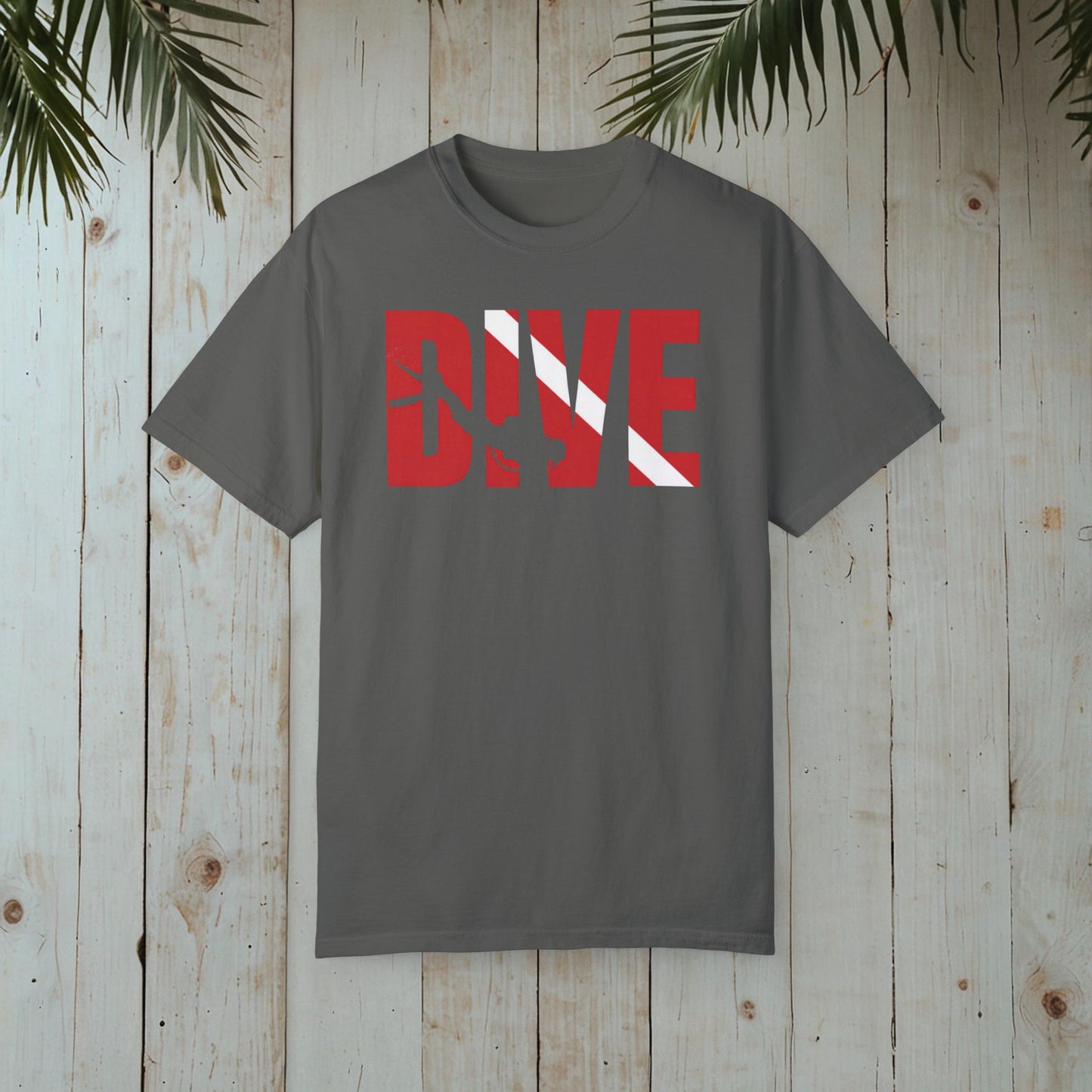 DIVER DOWN GARMENT-DYED TEE