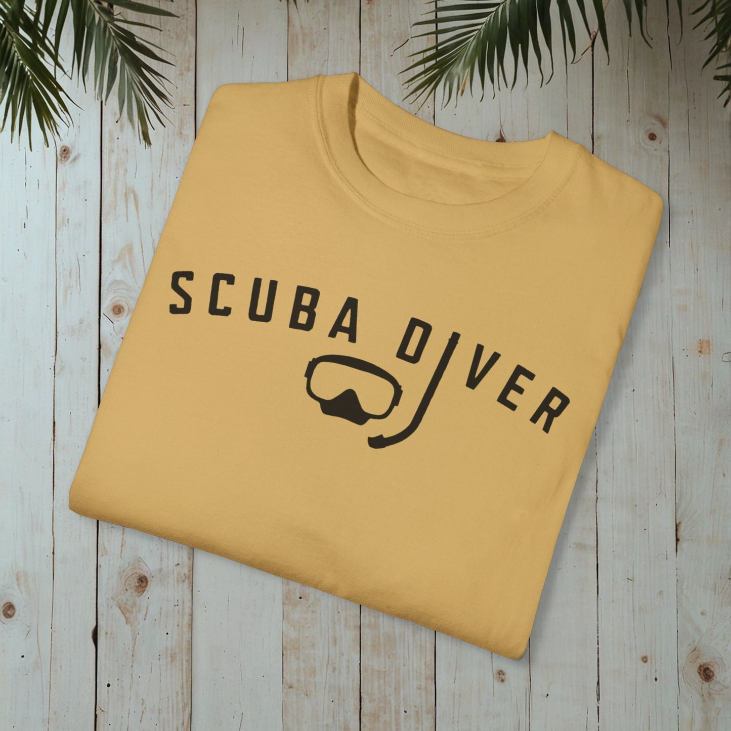 SCUBA DIVER GARMENT-DYED TEE