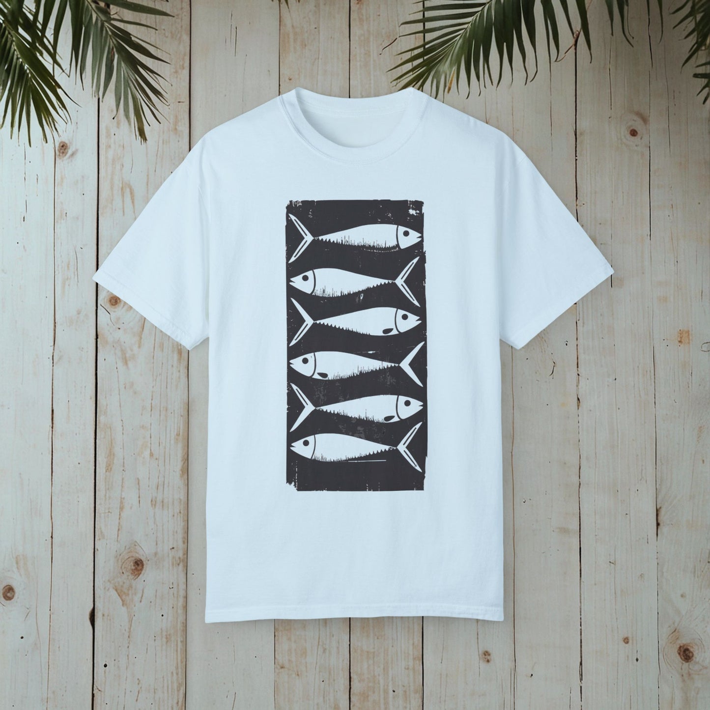 Sardines Box Retro GARMENT-DYED TEE