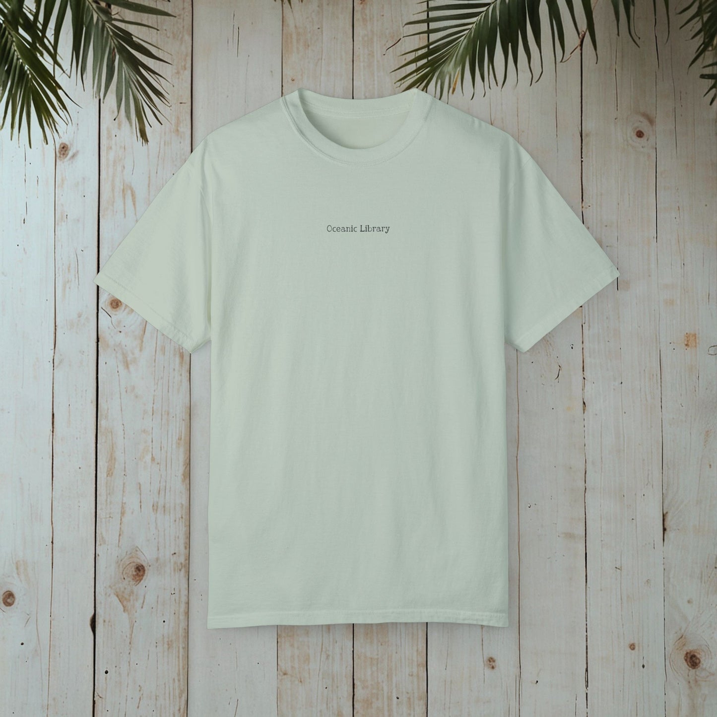 CERAMIC FISH SESSION OCEANIC LIBRARY GARMENT-DYED TEE