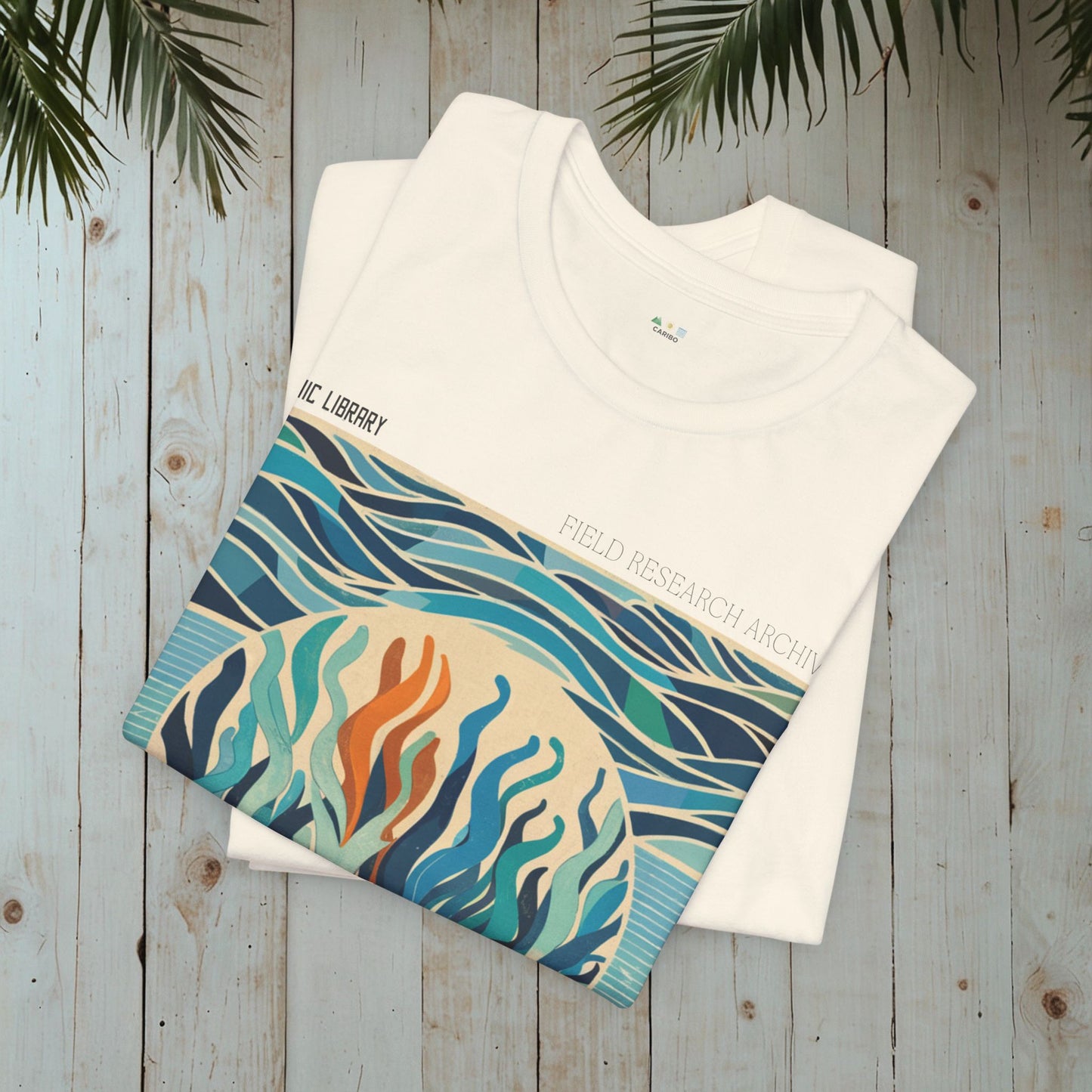 Oceanic Library Kelp Monterey Bay RETRO OCEAN CLASSIC TEE