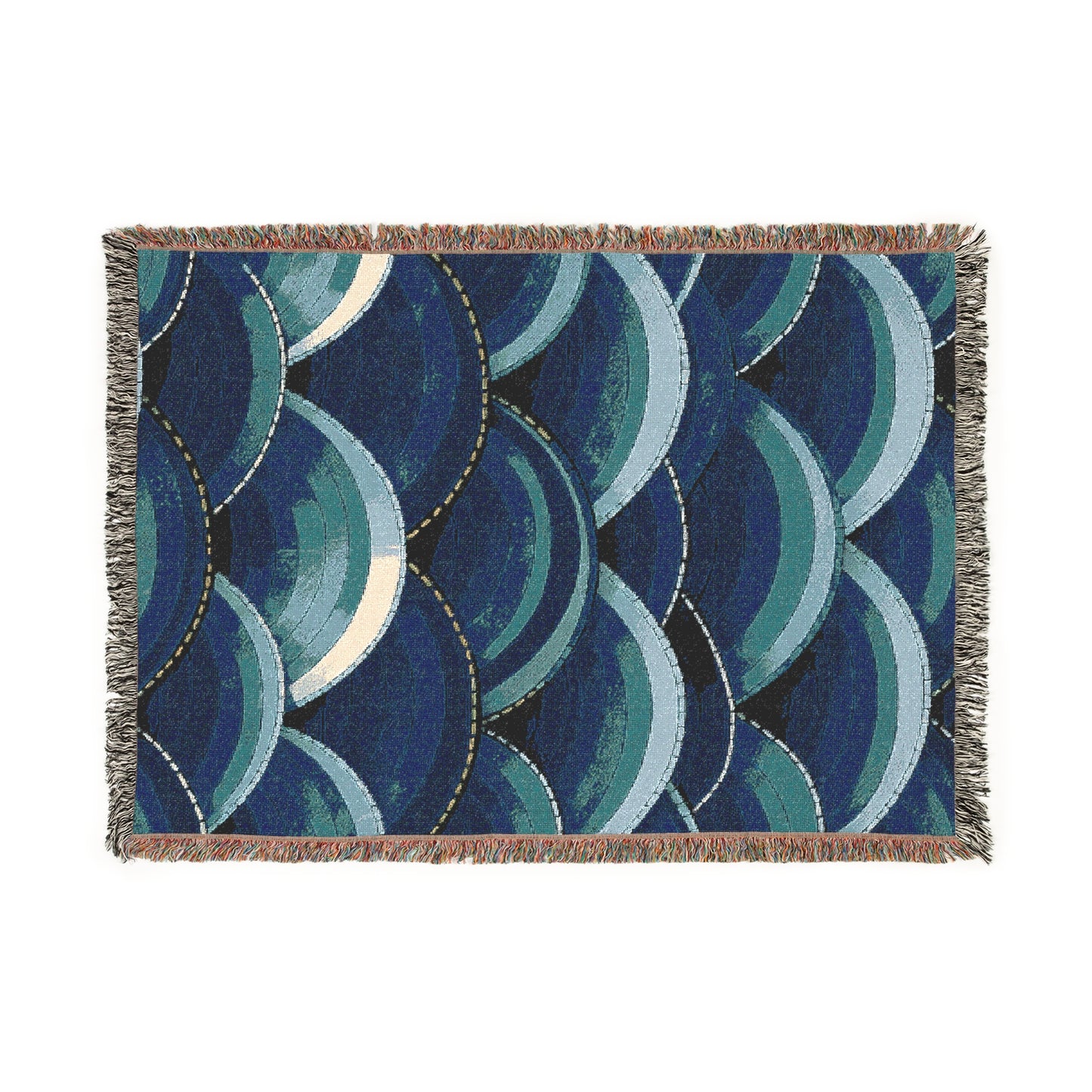 Waves Woven Blanket