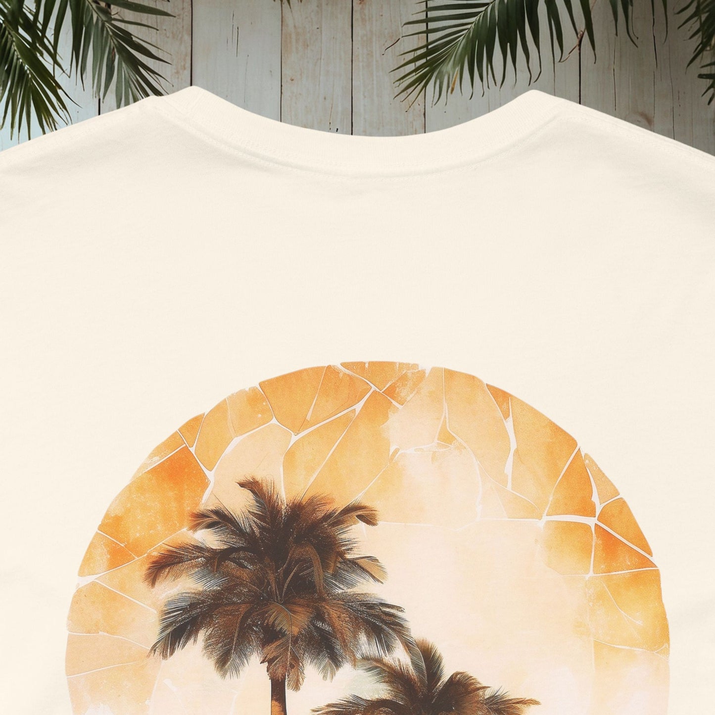 MOSAIC OCEAN PALM CLASSIC TEE