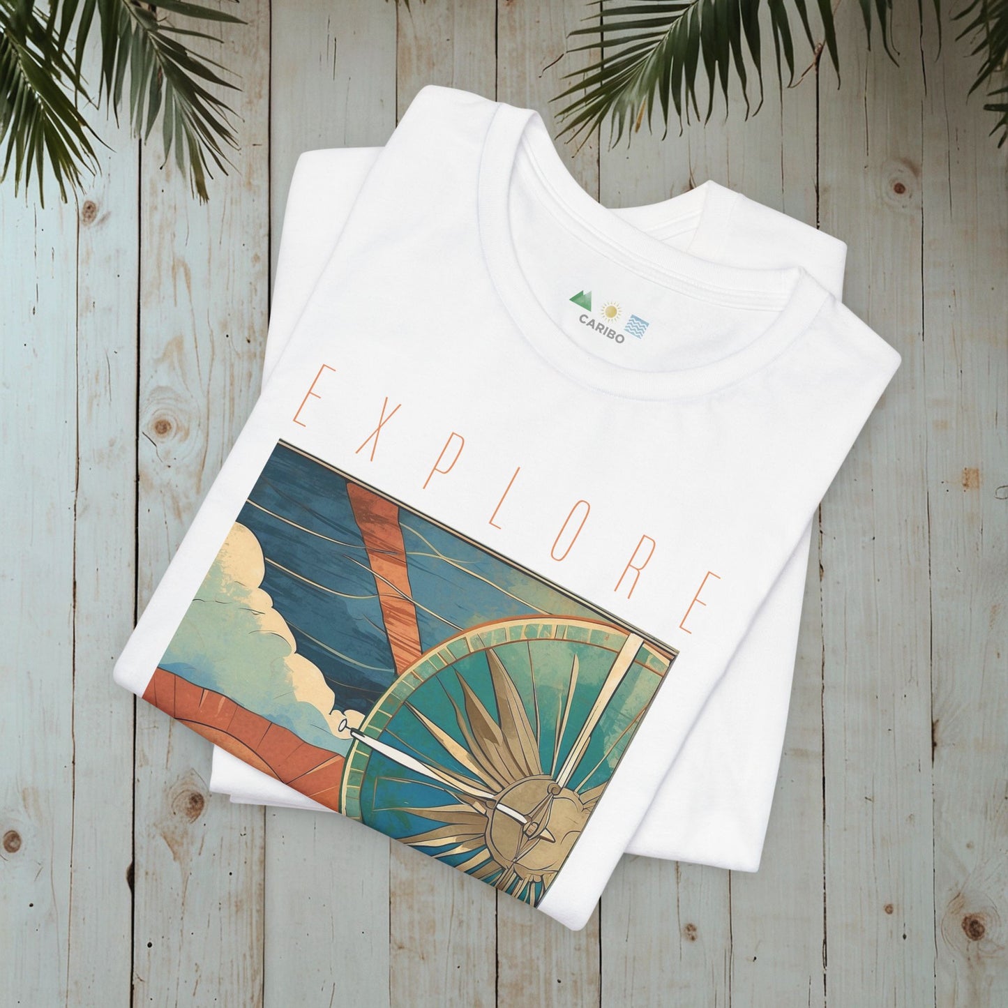 EXPLORE THE DEPTHS DIVER DOWN COMPASS CLASSIC TEE