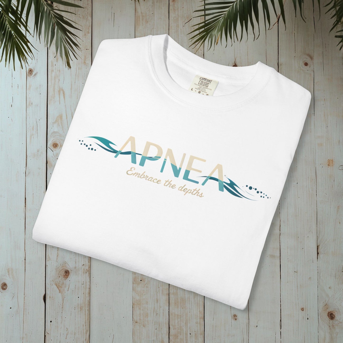 APNEA Embrace the Depths Wave GARMENT-DYED TEE