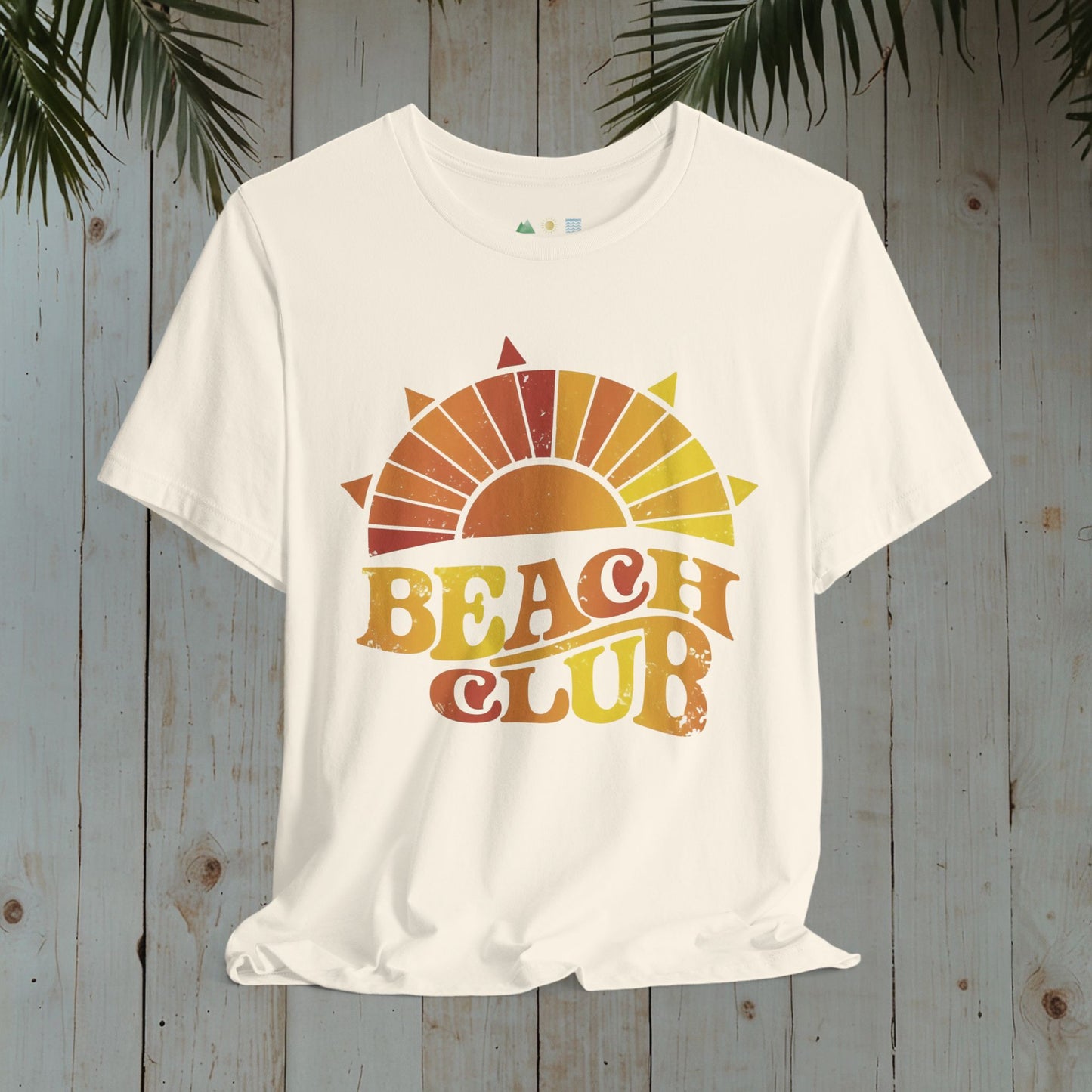 BEACH CLUB RETRO SUN CLASSIC TEE