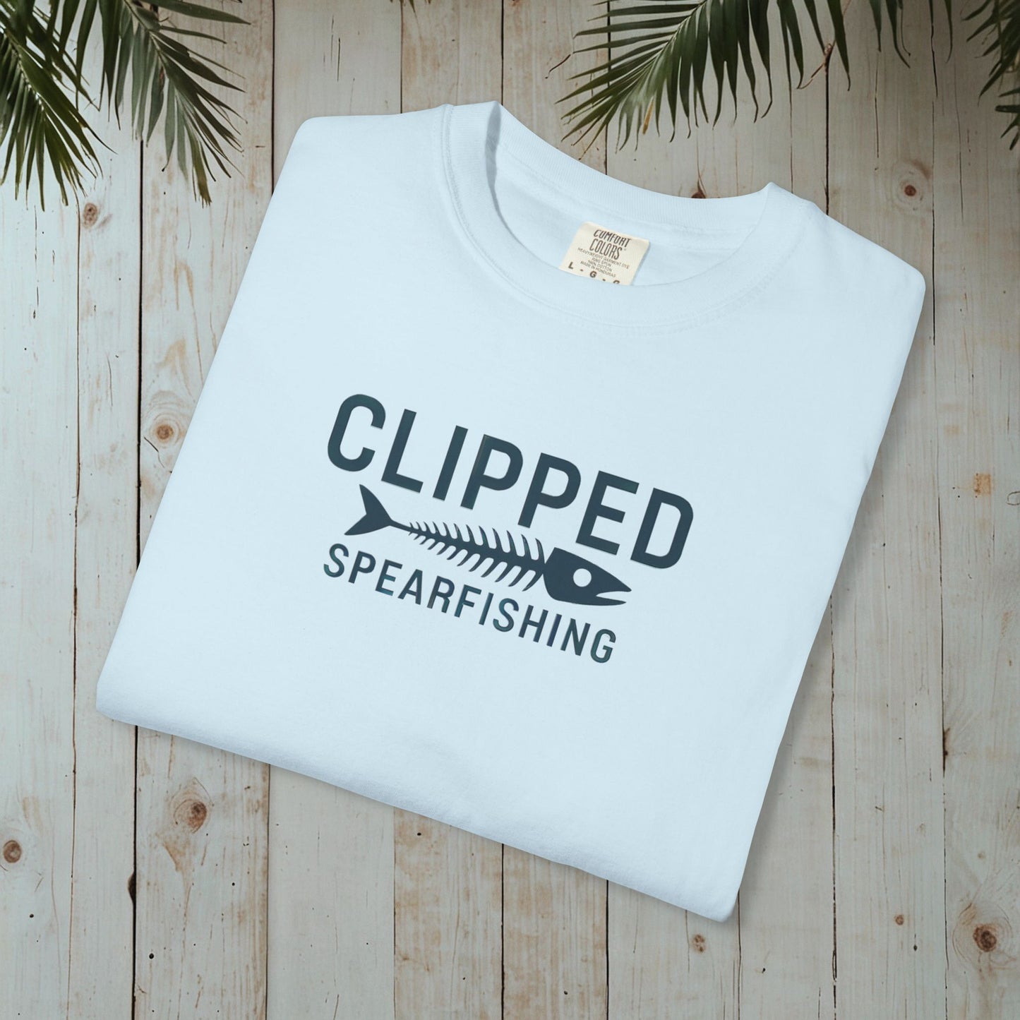 CLIPPED Spearfishing GARMENT-DYED TEEe