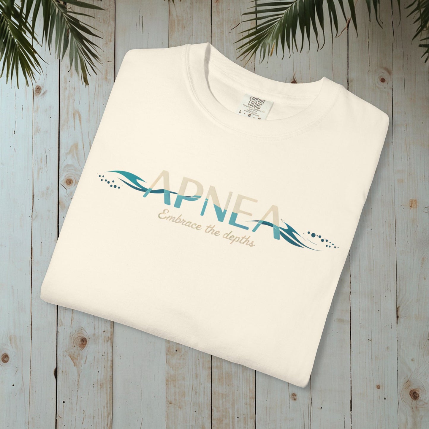APNEA Embrace the Depths Wave GARMENT-DYED TEE