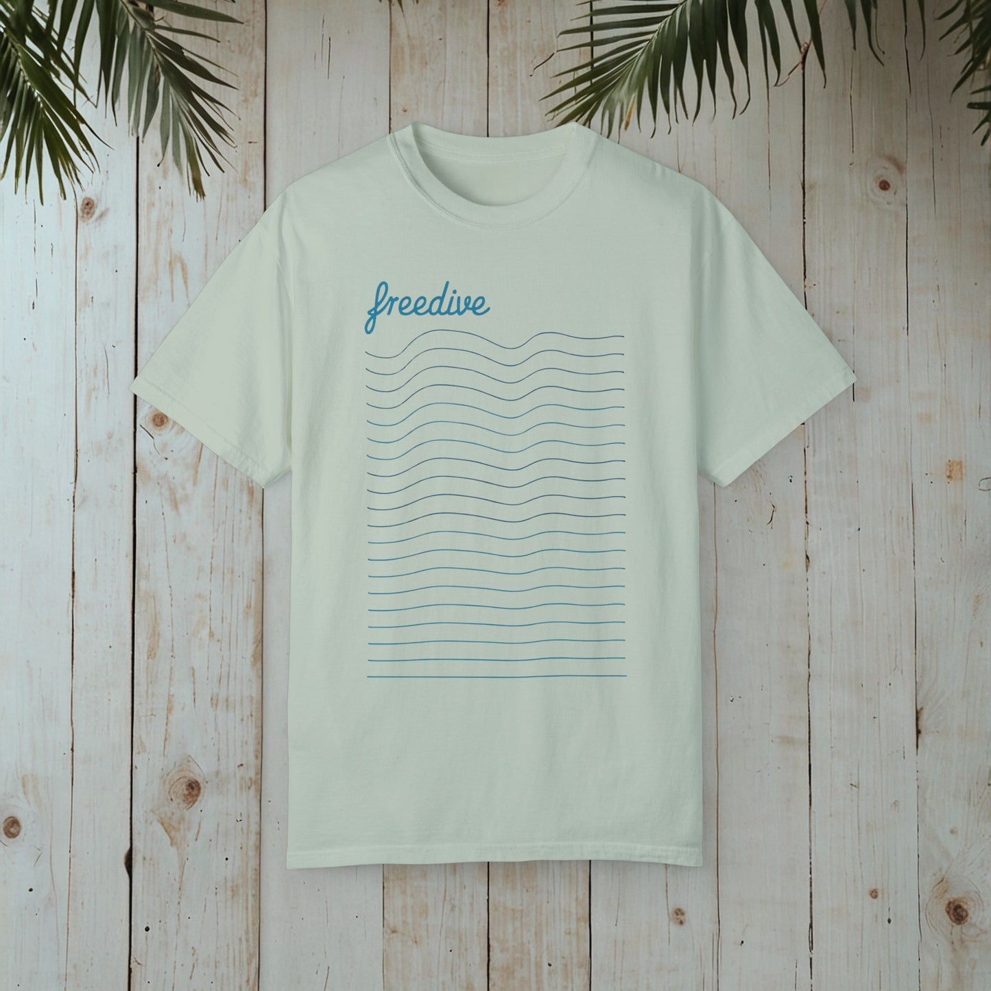 FREEDIVE WAVES GARMENT-DYED TEE