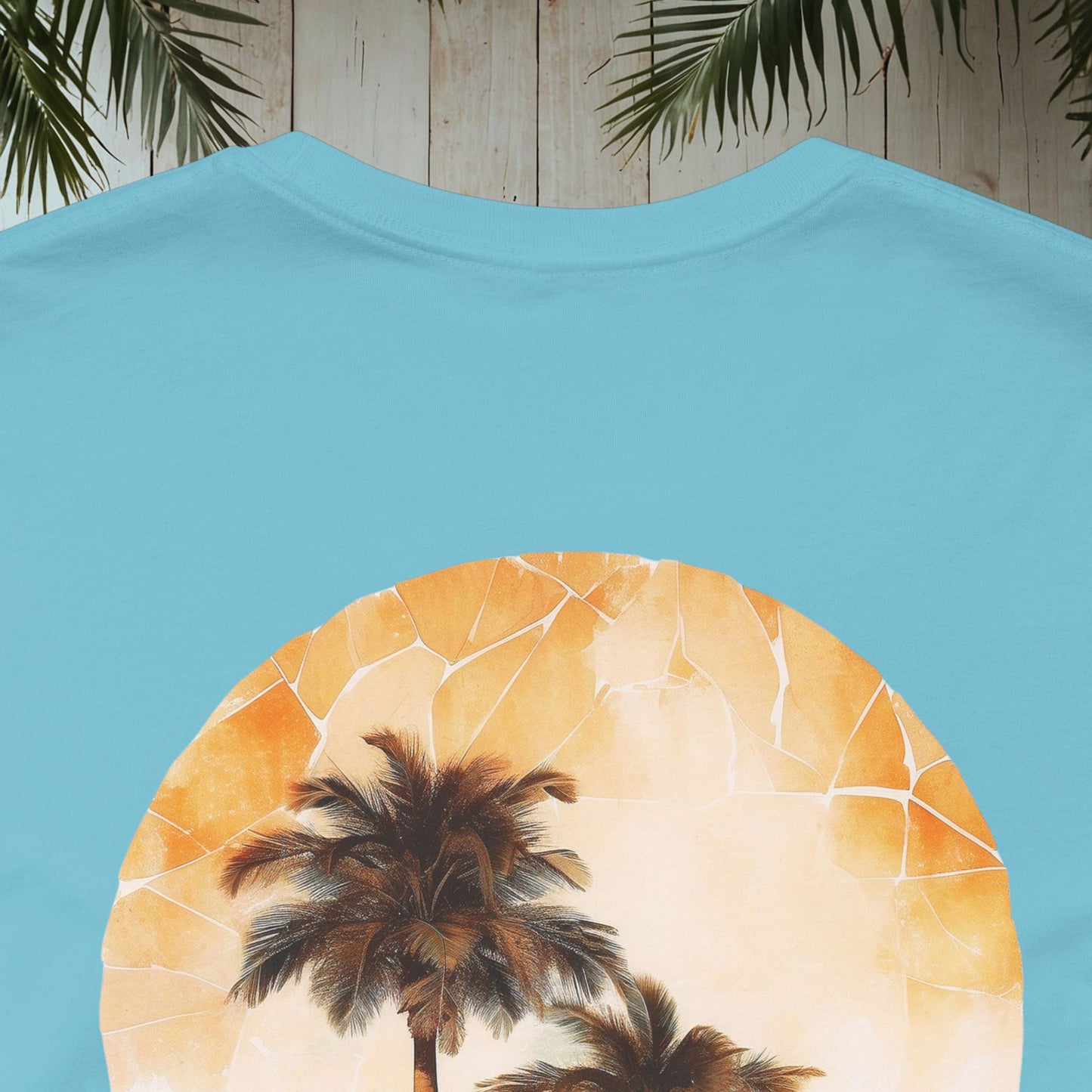 MOSAIC OCEAN PALM CLASSIC TEE