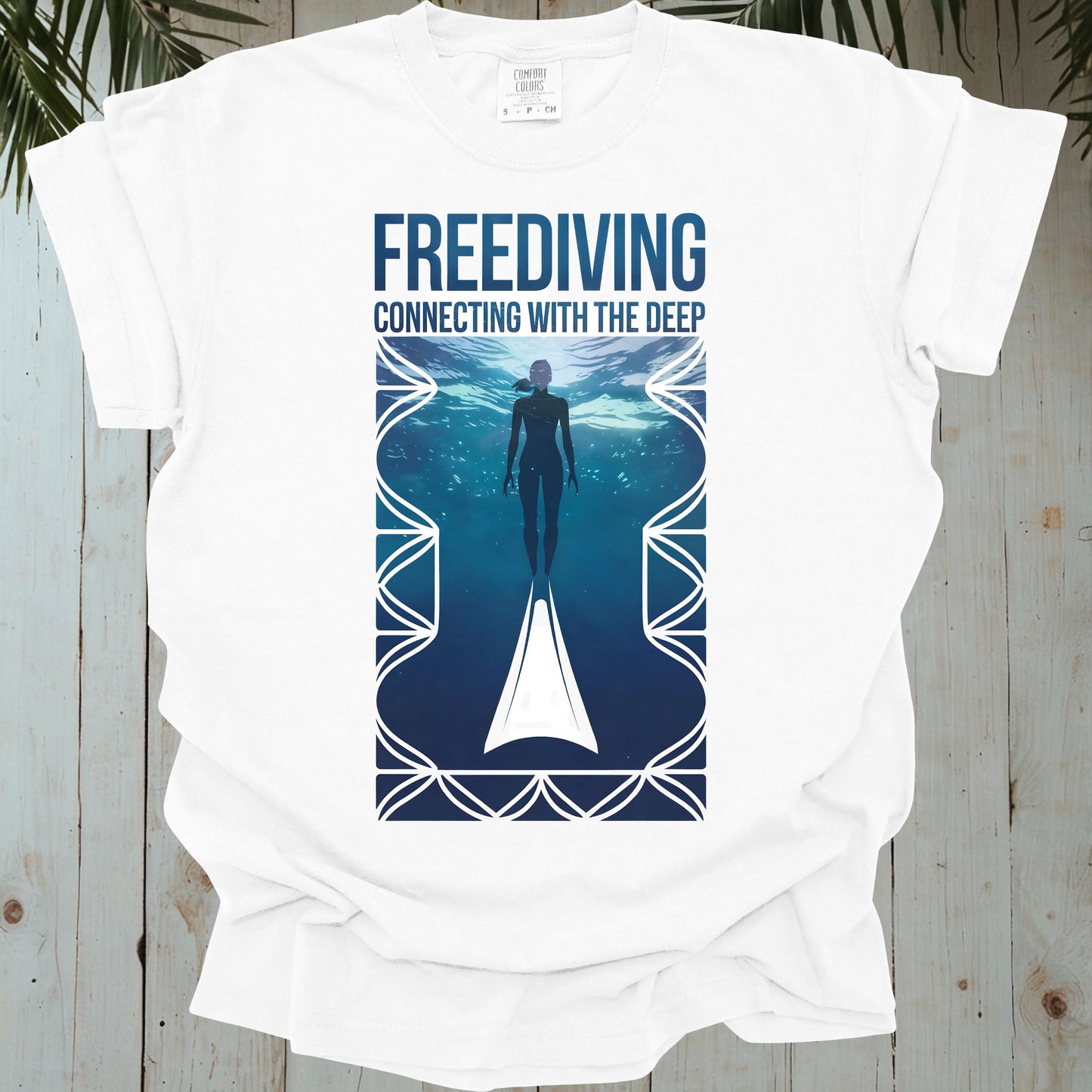 FREEDIVING CONNECTED RETRO GARMENT-DYED TEE
